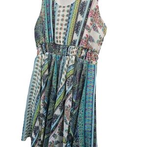 Paisley whimsical Dress - Size 2XL